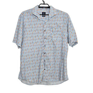 Johnnie-O Top Shelf Mens Myrtle Hawaiian Shirt Button Size XXL Swimmers Swimming